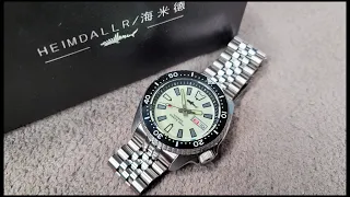 Новейшие Дайверы из Китая Практически Сейко или Даже Лучше HEIMDALLR SKX007