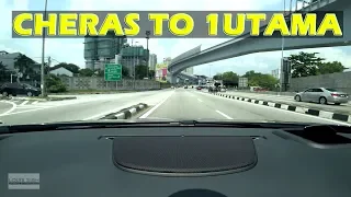 (2019)Driving in Malaysia - Cheras to 1Utama Shopping Centre | Peugeot 508 1.6THP Premium