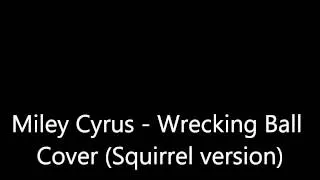 Miley Cyrus - Wrecking Ball Cover (Squirrel version)