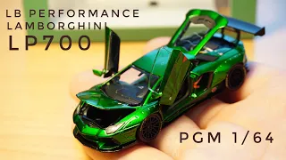 1/64 diecast car  PGM   LB performance Lamborghini LP700   ミニカー コレクション