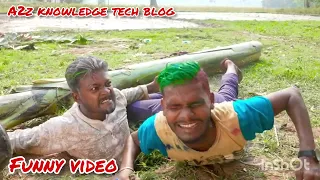 Stupid thinking of tires 😂Must Watch Top New Special Comedy Video 😎 Amazing Funny Video 2023