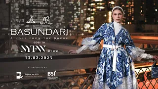 Ayu Dyah Andari x BT Batik Trusmi Goes To NEW YORK FASHION WEEK - BASUNDARI: A Lore From The Shore