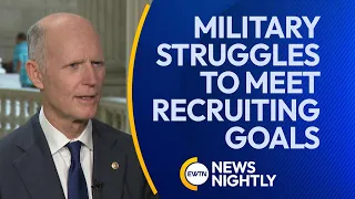 US Military Branches Struggle to Meet Yearly Recruiting Goals | EWTN News Nightly