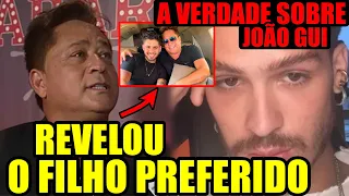 LEONARDO DIZ QUAL É SEU FILHO PREFERIDO E REVELA VERDADE SOBRE JOÃO GUILHERME APÓS BRIGA