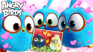 Angry Birds | Valentine's Fruit Plate with Blues 💙💙💙