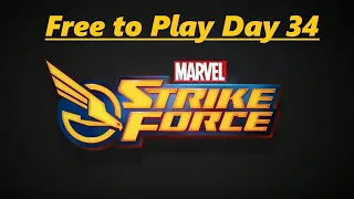 Marvel Strike Force -  Free to Play: Day 34 Recap and Daily Orb Openings