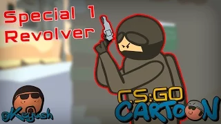 CS:GO Cartoon.  Special 1 Revolver