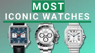 10 of the most iconic watches ever made  (Rolex, Cartier, Patek Phillipe, Audemars Piguet & more)