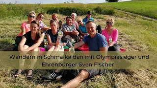 Wandern in Schmalkalden mit Olympiasieger und Ehrenbürger Sven Fischer