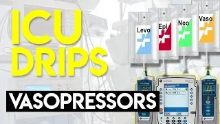 Vasopressors (Part 1) - ICU Drips