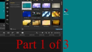 Video Studio Pro is used to slow down the speed of Wolverine Movie Maker files part 1 of 3