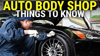 10 Crucial Things to Know When Starting a Auto Body Shop Business