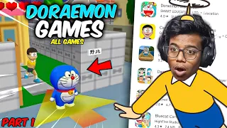 TRYING ALL DORAEMON GAMES IN ONE VIDEO !! PART 1