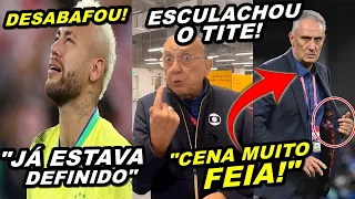 EITA! NEYMAR FALA DOS PÊNALTIS E GALVÃO SE REVOLTA C/ TITE!