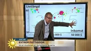 Hans Rosling: "Återupprätta statens våldsmonopol" - Nyhetsmorgon (TV4)