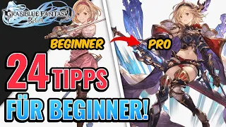 ULTIMATIVER BEGINNER GUIDE! 24 TIPPS für den perfekten START! | Granblue Fantasy Deutsch