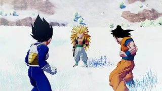 Goku and Vegeta Meet! Gotenks in Dragon Ball Z: Kakarot Mods