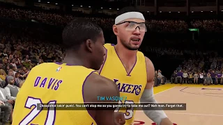 NBA 2K15:My career Fight with Kevin Durant