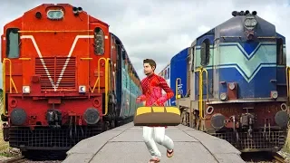 रेलवे ट्रेन यात्रा Train Yatra Funny Hindi Comedy Video