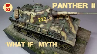 Weathering 1/35 PANTHER II from Cyber Hobby/Dragon - Step by Step