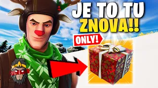 *CHALLENGE* LOOT JEN Z DÁRKŮ VE FORTNITE!