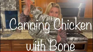 CANNING CHICKEN on the BONE ~ THE RAW PACK METHOD