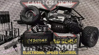 Axial Capra installed Castle Creations Mamba X, (Ft.Westernman) Gmade GS01 Sawback.