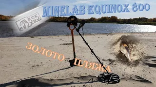 Такого выхода на пляж я не припомню! Сумасшедший коп с Minelab EQUINOX 800!