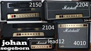 5 Marshall Amp Comparison - Shootout