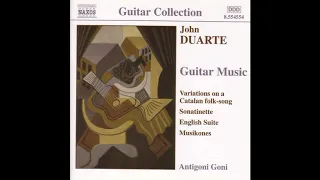 John W. Duarte, Antigoni Goni - Homage to Antonio Lauro:I.Moderato, con grazia (Track 19)GuitarMusic