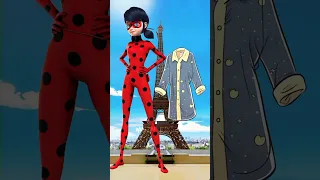 Marinette night suit mode as miraculous character #marinette