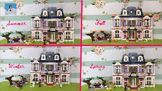 Changing the Seasons in 13 Mins 🍂/ LEGO Friends Heartlake City Grand Hotel 41684 Part 3 Build Review