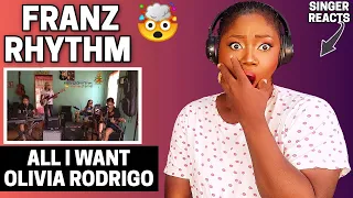 SO SHOOK'D🤯 at Her Voice | SINGER REACTS To FRANZ RHYTHM - ALL I WANT Olivia Rodrigo_Fullband Cover