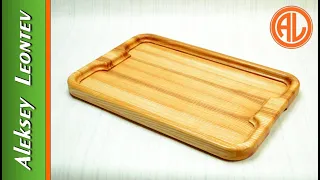 Поднос из дерева №3 / Making a Wooden Tray #3