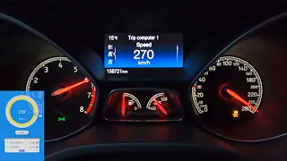 Ford Focus Mk3 ST acceleration 100-200 kph Stratified Pro Tune