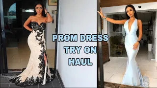 2019 PROM DRESS TRY ON HAUL
