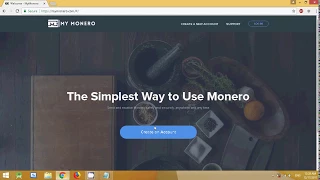 How to create Monero(XMR) Wallet | mymonero.com