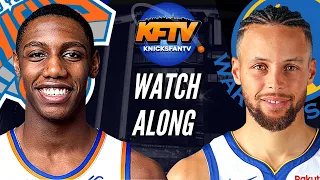 EP 171 | New York Knicks vs. Golden State Warriors LIVE Watch Along & Caller Reactions | 1.21.21