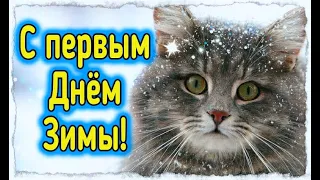 С ПЕРВЫМ ДНЕМ ЗИМЫ!  С 1 ДЕКАБРЯ! С НАЧАЛОМ ЗИМЫ! СЧАСТЛИВОГО ДЕКАБРЯ! Красивое поздравление!