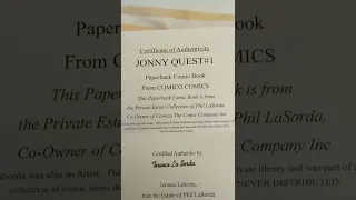 Jonny Quest Issue 1 From Comico Owner Himself