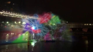 Canary Wharf Winter Lights Display 2017