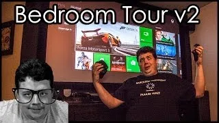 Ultimate Nerd Cave Gaming Bedroom Tour v2.0 - Be Amazed - @Barnacules