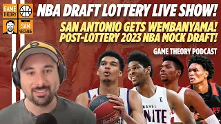 2023 NBA DRAFT POST LOTTERY SHOW AND MOCK DRAFT! San Antonio WINS Victor Wembanyama Sweepstakes