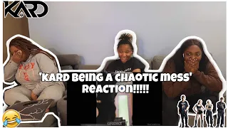 KARD BEING A CHAOTIC MESS REACTION!!!!🤣😂🤣😂