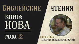 Книга Иова, глава 12