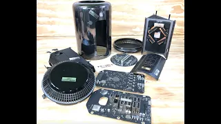 How to Take Apart Mac Pro Tower A1481 - Full Disassembly Mac Pro Tower A1481 Tear Down   HD 1080p