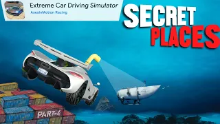 UNKNOWN 5 SECRET PLACES! 🤯 || Extreme Car Driving Simulator