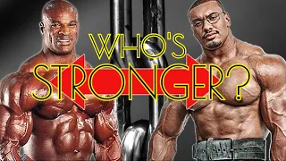 Who is Stronger? || Ronnie Coleman or Larry Wheels