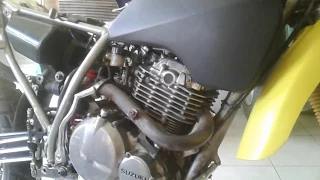 Cambio de aceite suzuki dr 350 - oil change dr 350