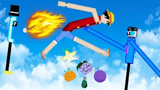 We Eat All the Devil Fruit and Fight Luffy in People Playground!